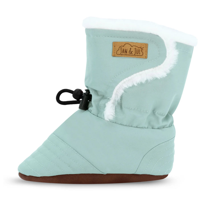 Jan & Jul Stay-Put Winter Booties | Dusty Mint