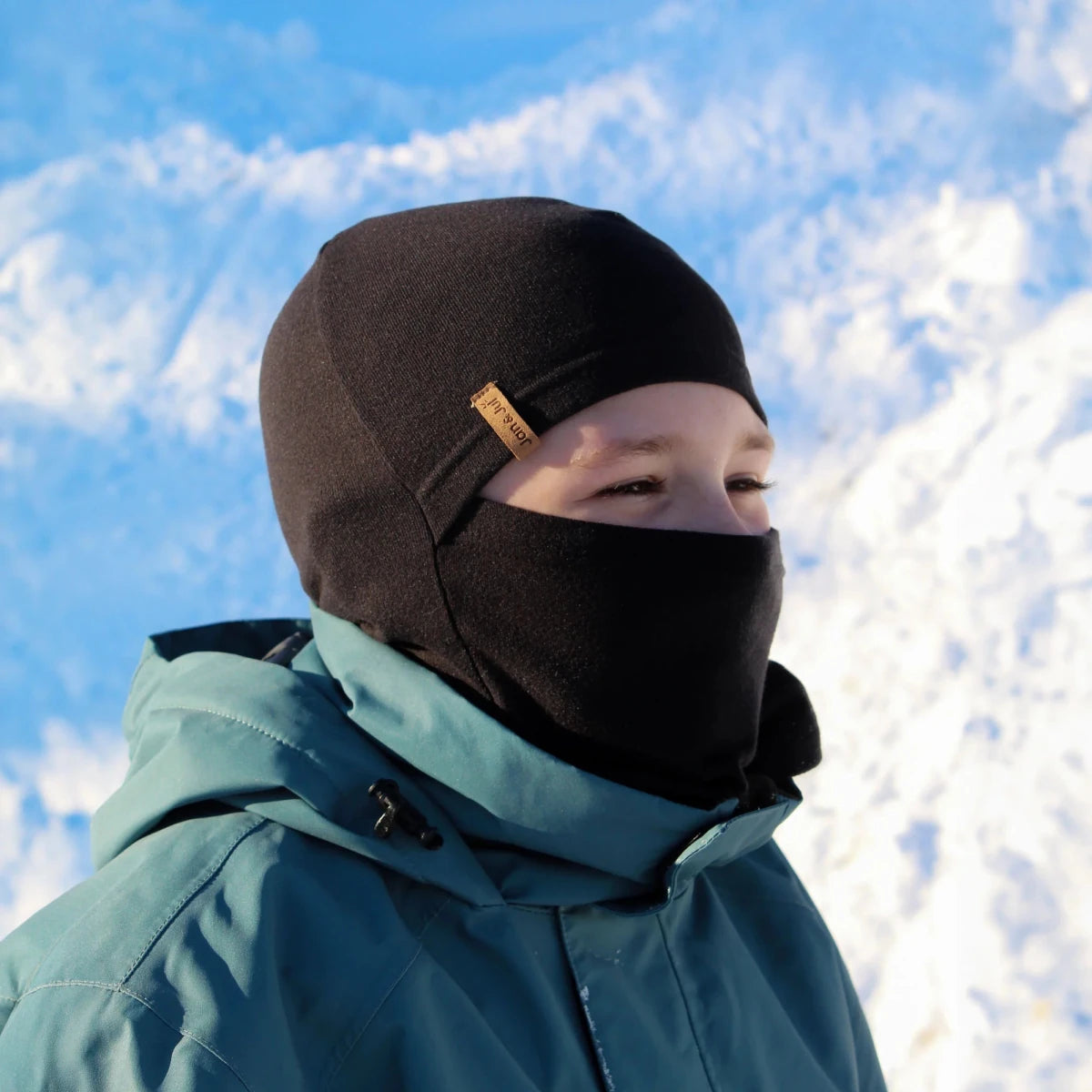 Jan & Jul Thermal Balaclava – Black - Nest and Sprout-Jan & Jul