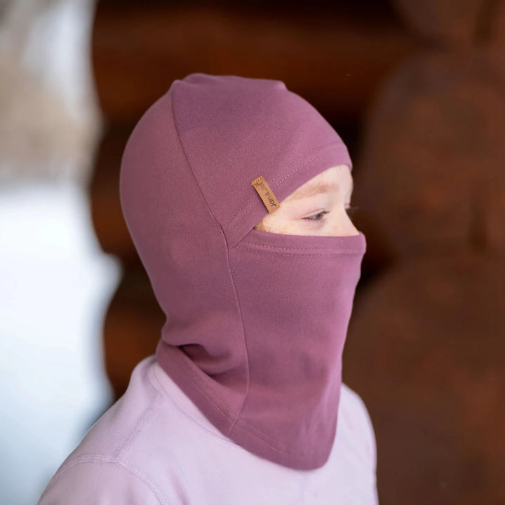 Jan & Jul Thermal Balaclava – Dark Plum - Nest and Sprout-Jan & Jul