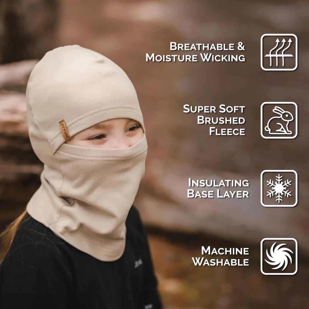 Jan & Jul Thermal Balaclava – Dark Plum - Nest and Sprout-Jan & Jul