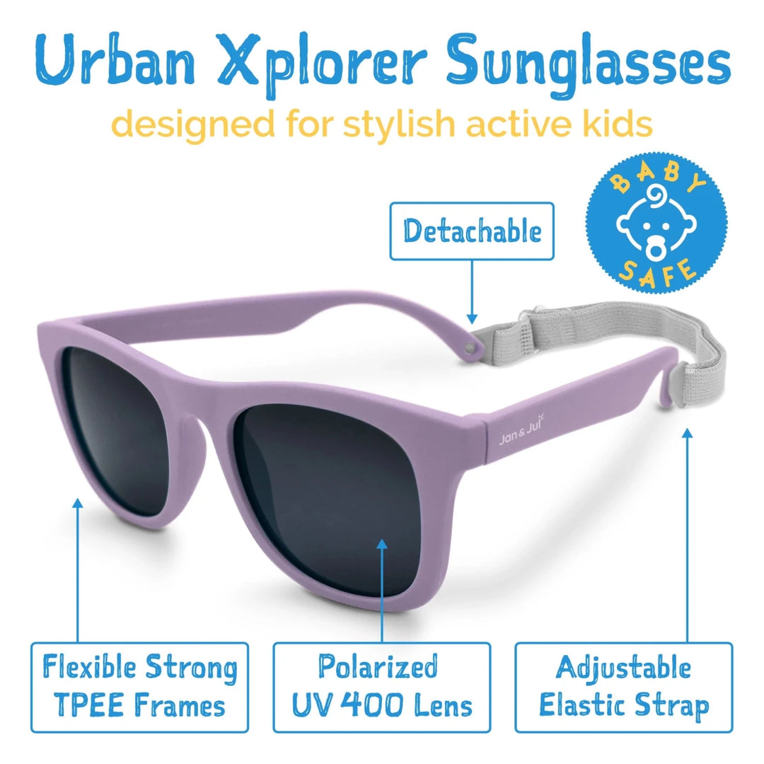 Jan & Jul Urban Xplorer Sunglasses - Dusty Purple - Nest and Sprout - Jan & Jul