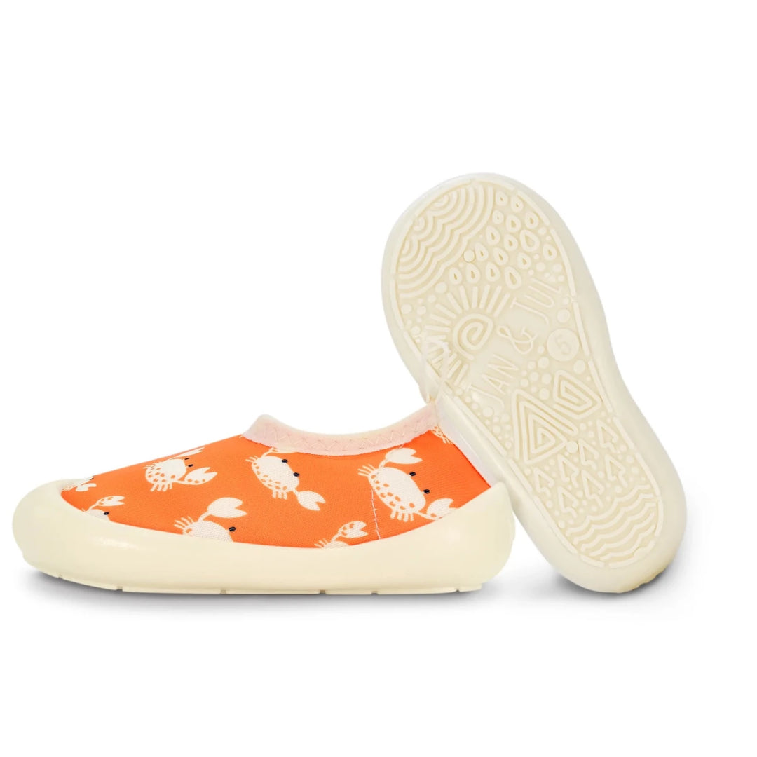 Jan & Jul Water Shoes – Crabby Crab - Nest and Sprout-Jan & Jul