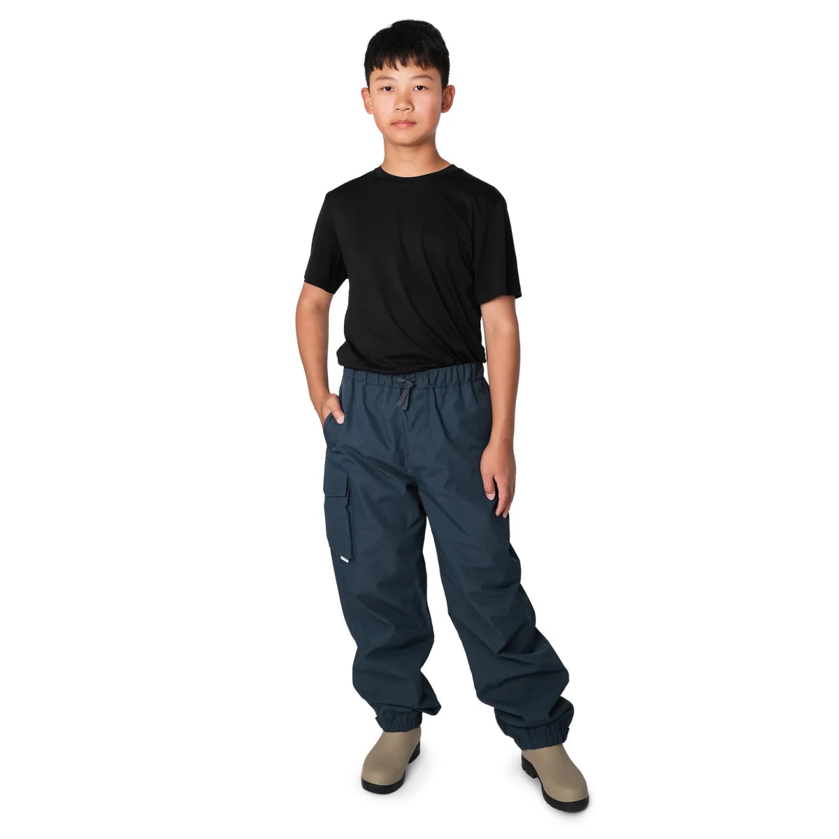 Jan & Jul Youth Rain Pants – Deep Sea - Nest and Sprout-Jan & Jul