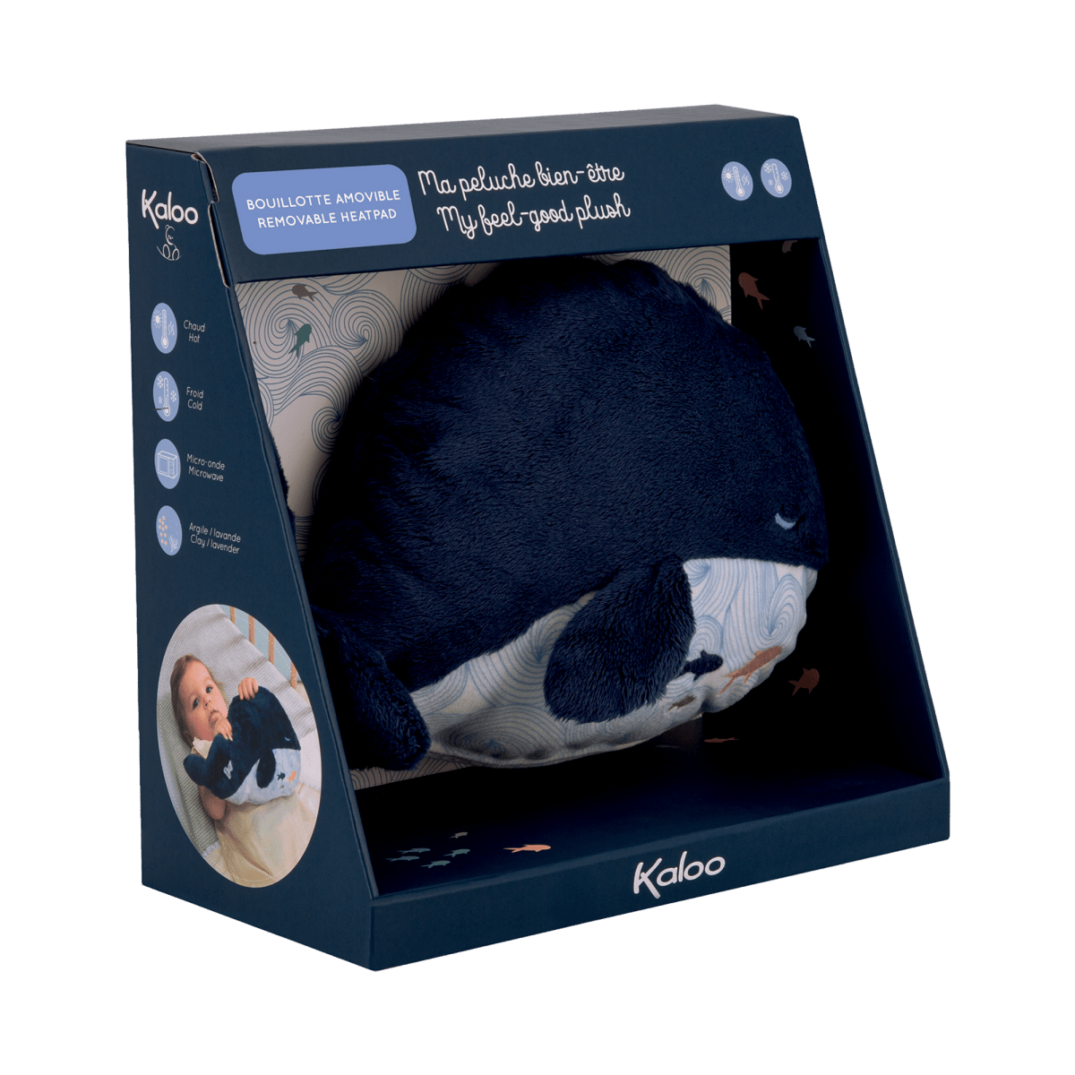 Feel - good plush - Whale - Nest and Sprout - Kaloo