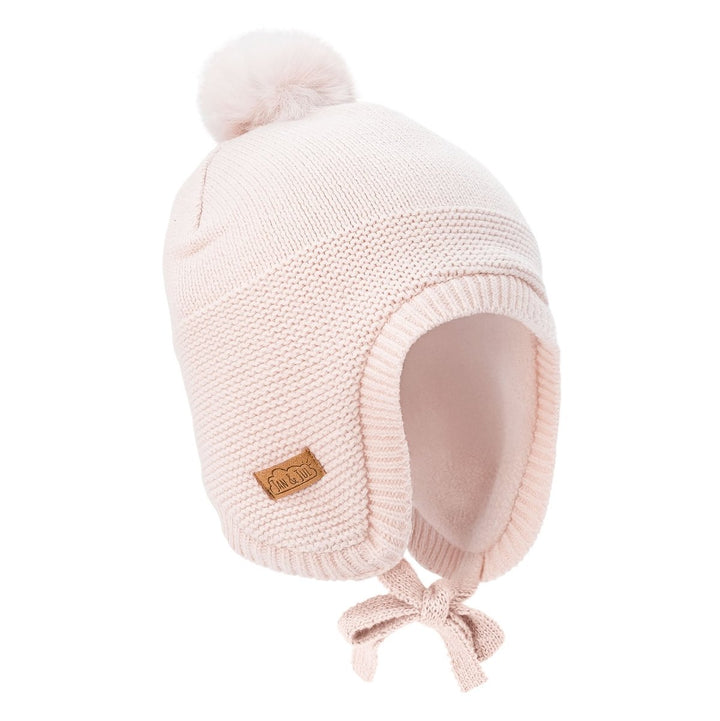 Jan & Jul Knit Pom-Pom Winter Hat – Light Pink - Nest and Sprout-Jan & Jul