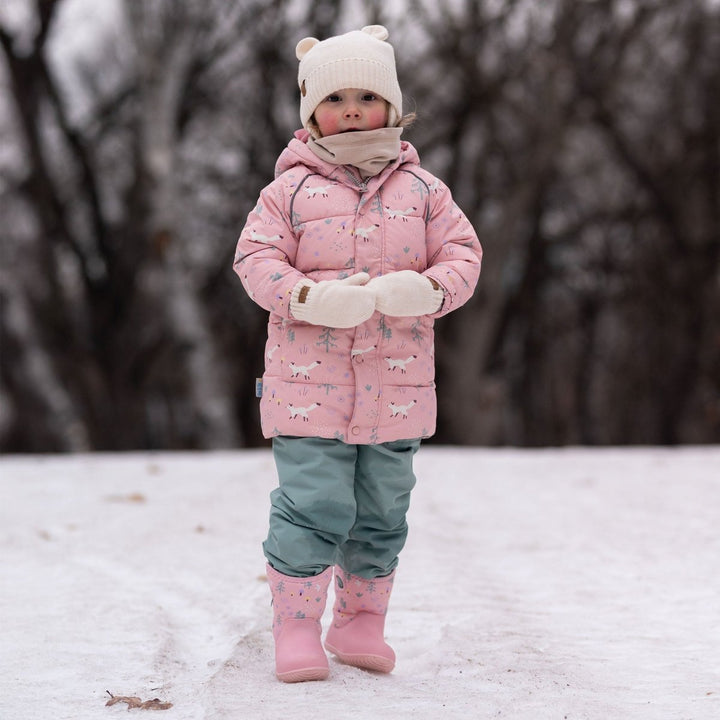 Jan & Jul Cozy Knit Winter Mittens – Vanilla Cream - Nest and Sprout-Jan & Jul