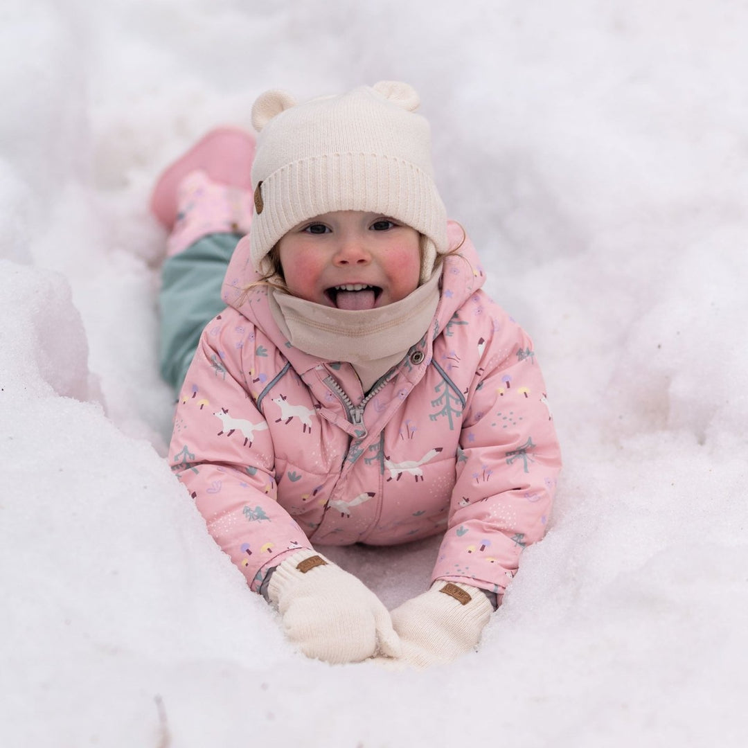 Jan & Jul Cozy Knit Winter Mittens – Vanilla Cream - Nest and Sprout-Jan & Jul