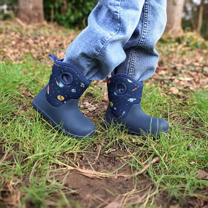 Jan &amp; Jul *NEW* Toasty-Dry Lite Winter Boots - Planet Patrol - Nest and Sprout-Jan &amp; Jul