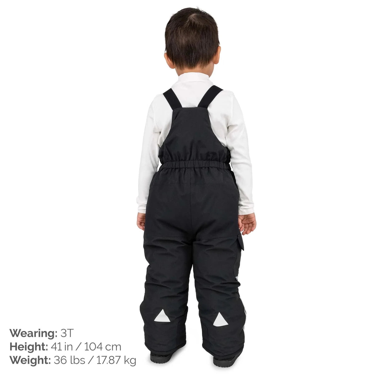 Kids Snow Overalls | Black FINAL SALE - Nest and Sprout - Jan & Jul