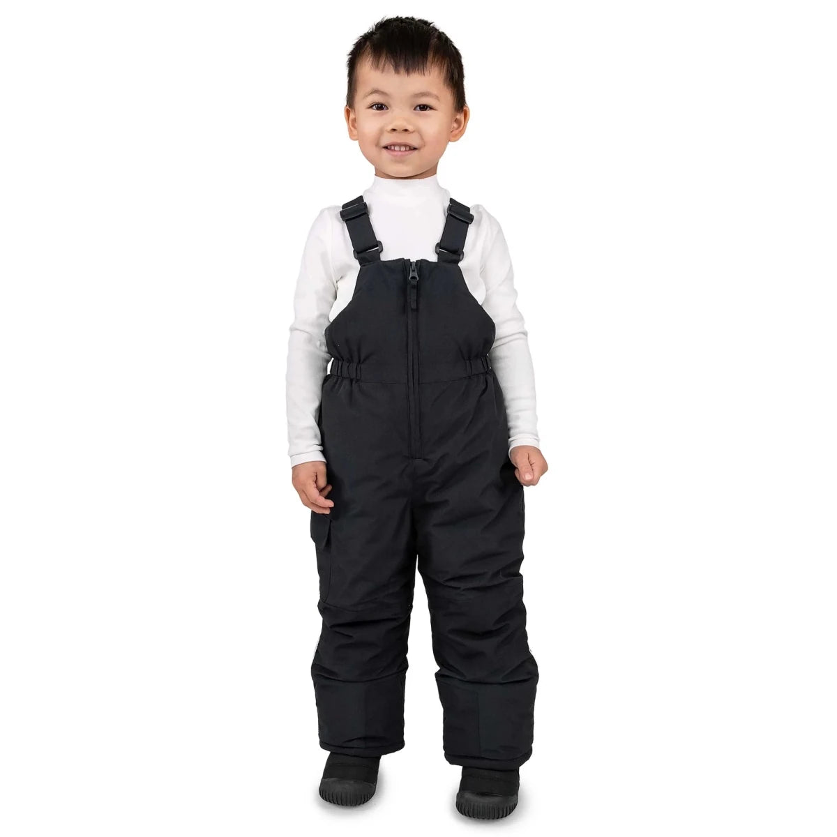 Kids Snow Overalls | Black FINAL SALE - Nest and Sprout - Jan & Jul