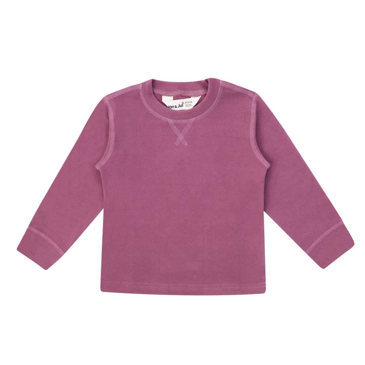Jan & Jul Thermal Base Layer Top - Dark Plum - Nest and Sprout-Jan & Jul