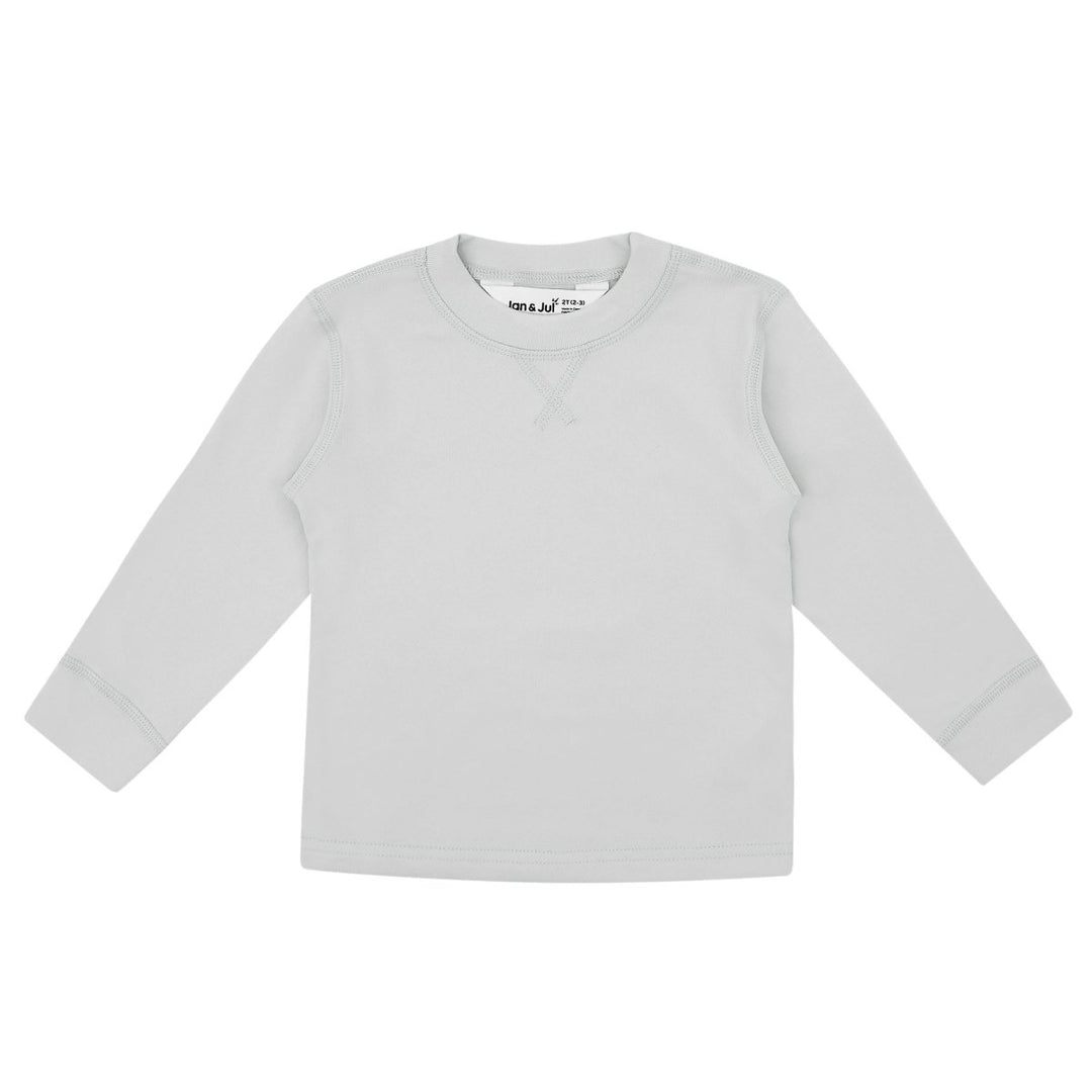 Jan &amp; Jul Thermal Base Layer Top - Grey - Nest and Sprout-Jan &amp; Jul