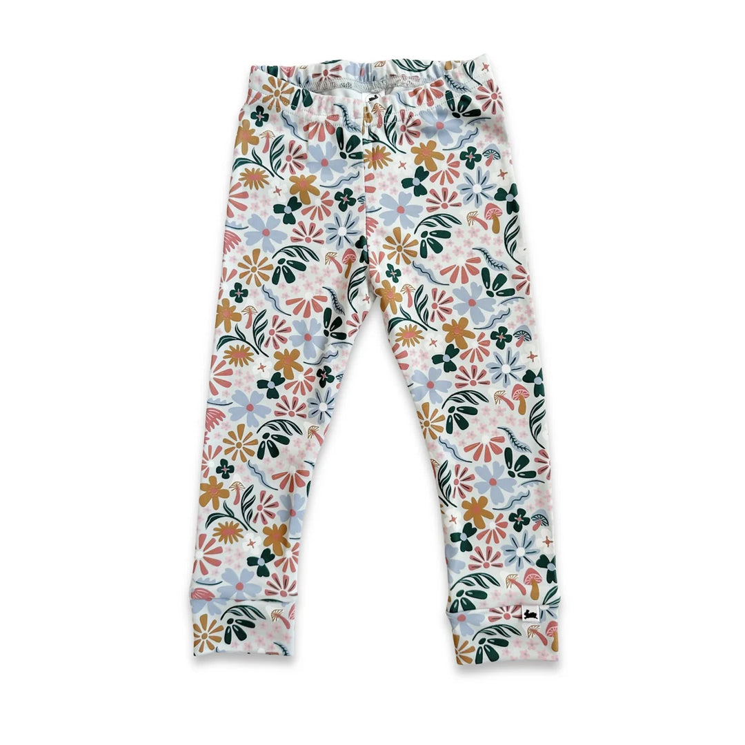 Little & Lively Bamboo Leggings – Floating Floral | 6M, 12M, 18M