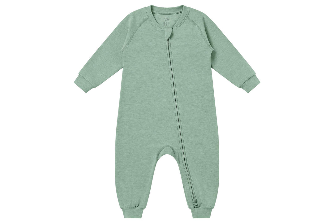 Tanboocel Long Sleeve Footless Sleeper | Granite Green