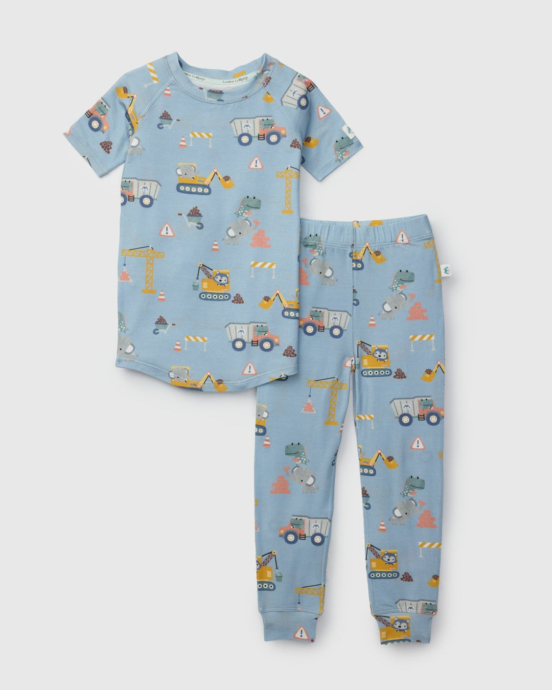 Loulou Lollipop Pajama Set - Short Sleeve + Long Pants - Tiny Engineers