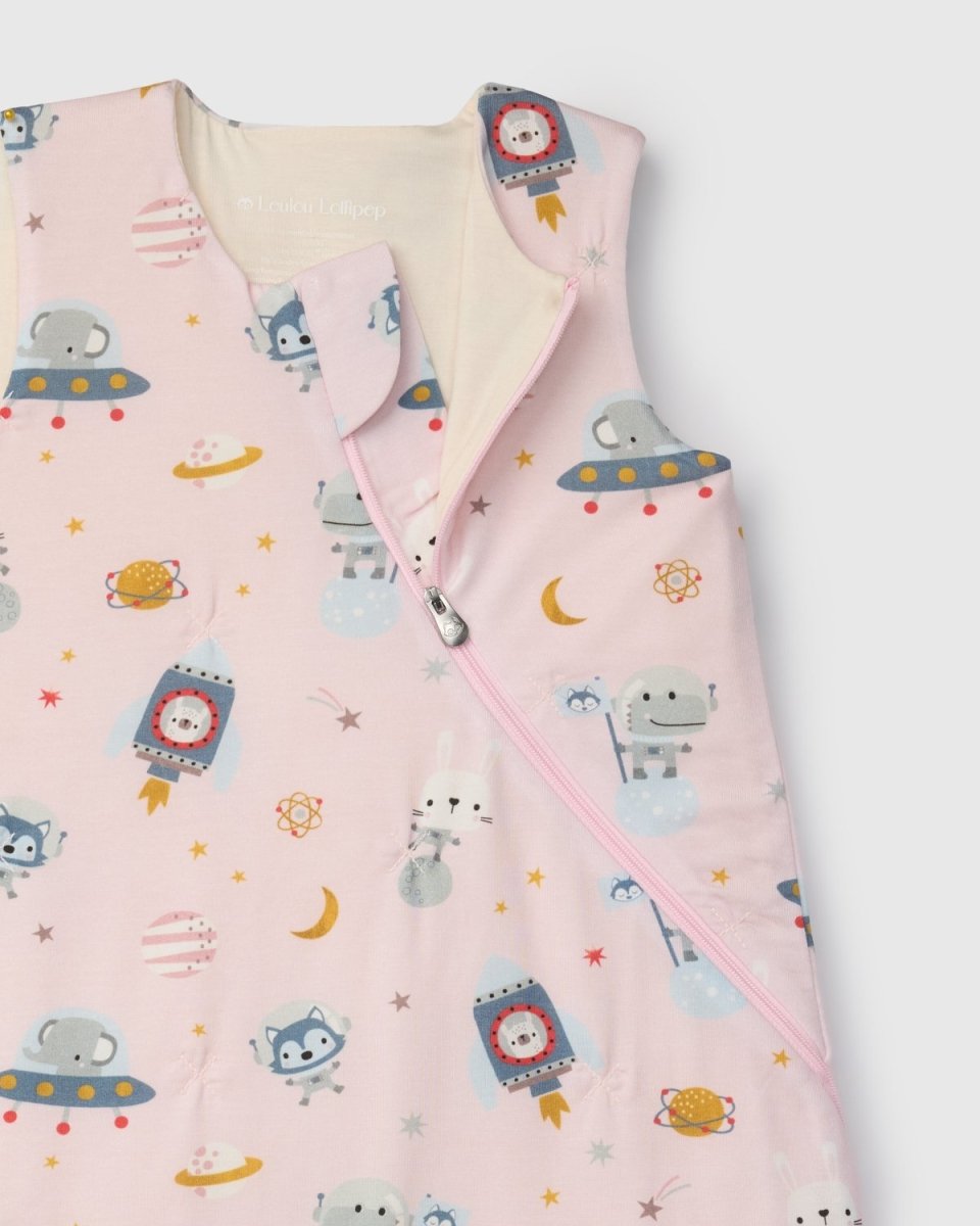 Loulou Lollipop Tencel Sleep Bag 1.0 TOG - Astro Explorers - Nest and Sprout - Loulou Lollipop