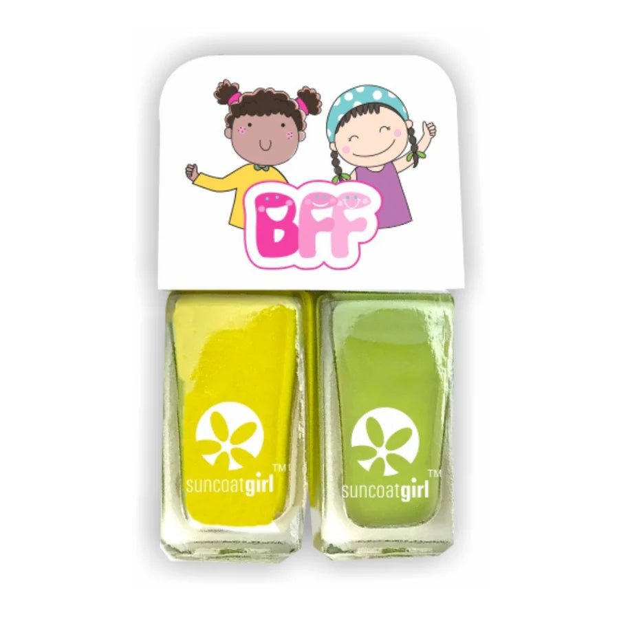 Suncoatgirl BFF Duo Nail Polish (2x5ml), Lovelies - Nest and Sprout - Suncoatkids