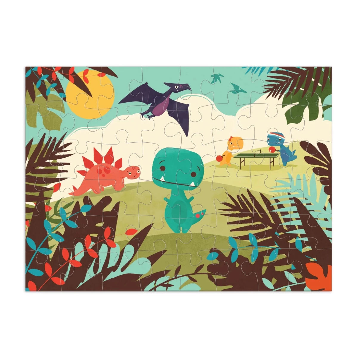 Tiny T. Rex 48 Piece Puzzle - Nest and Sprout - Jay Fleck