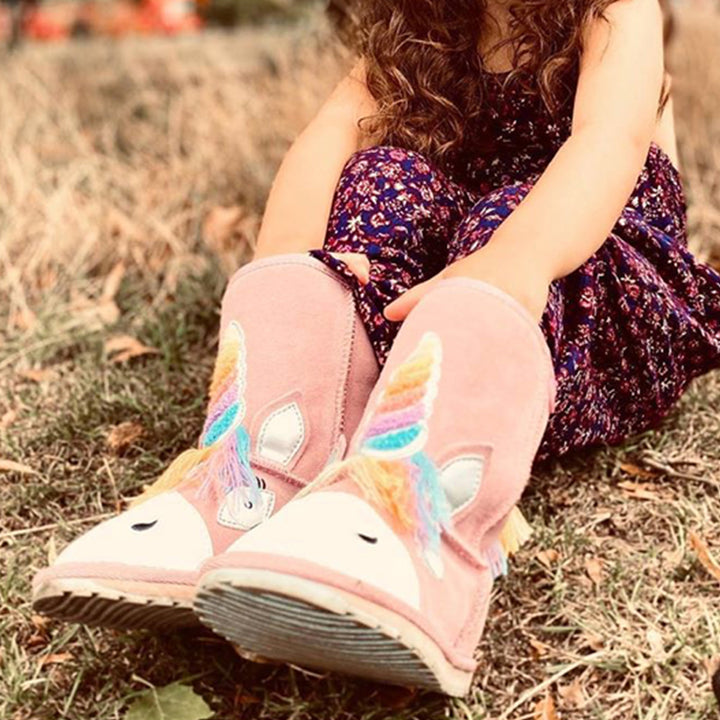 Magical Unicorn | Kids Wool Boots