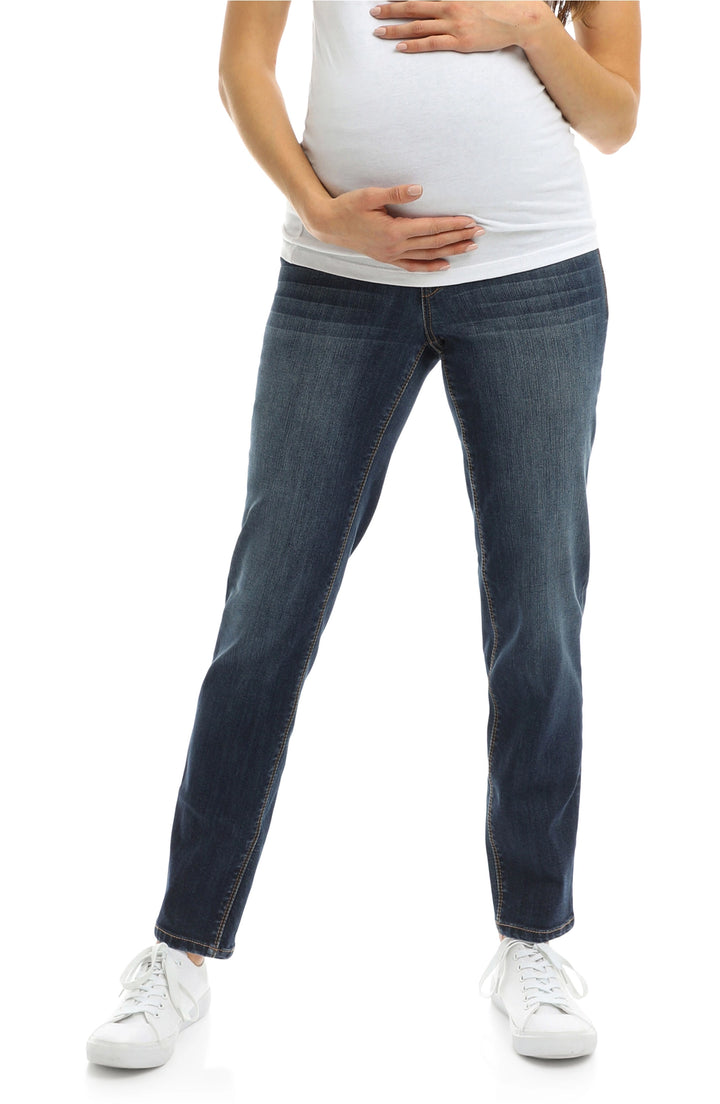 Maternity 30" Straight Leg Jean in Jenya