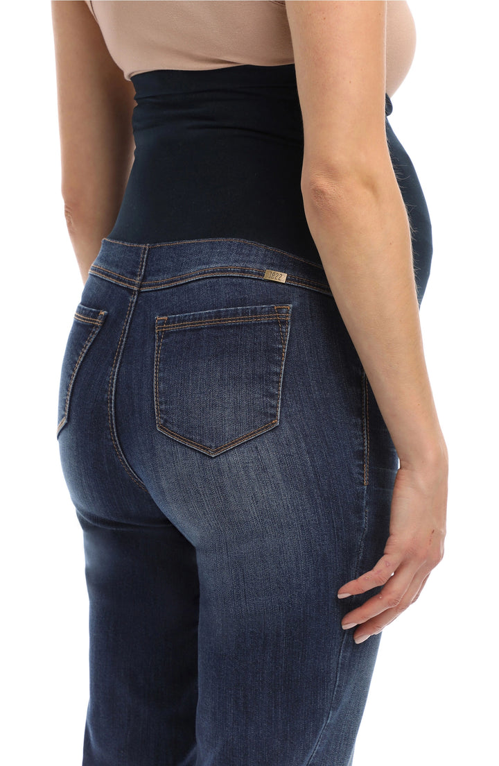 Maternity 30" Straight Leg Jean in Jenya