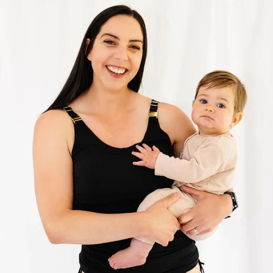 The Classic Maternity bathing suit top (nursing - friendly) | XXL - Nest and Sprout - Joyleta