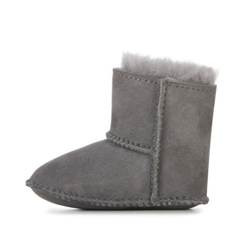 Side View of the Baby Bootie | Water Resistant Wool