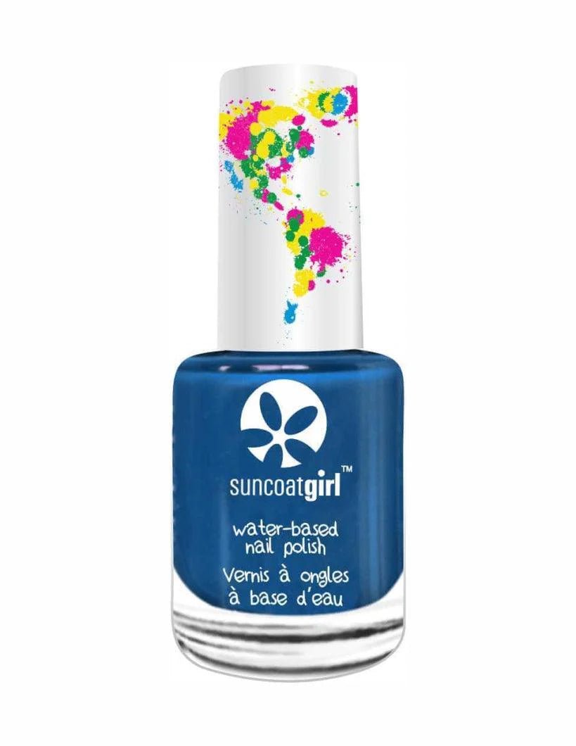 Suncoatgirl Mermaid Blue Kids Nail Polish - Nest and Sprout - Suncoatkids