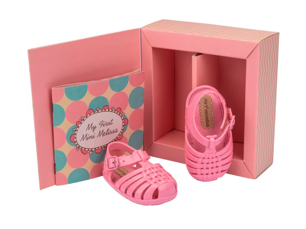 My First Mini Melissa Possession – Baby’s First Jelly Shoes Gift Set FINAL SALE - Nest and Sprout - Mini Melissa