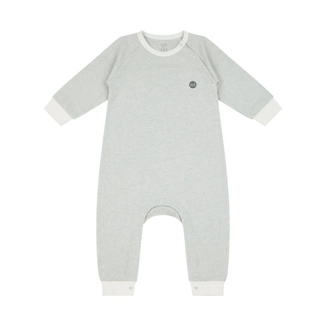 Nest Designs French Terry Basics Long Sleeve Romper - Nest and Sprout - Nest Designs
