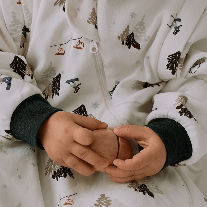 Nest Designs Organic Cotton Removable Sleeve 1 TOG Sleep Bag  | Chills N' Thrills