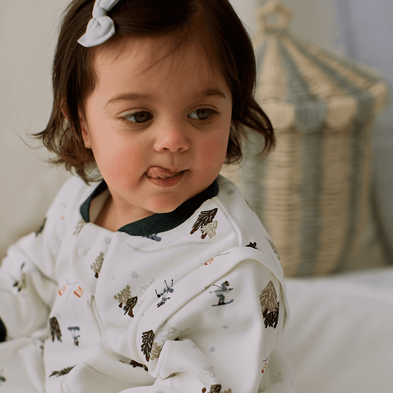 Nest Designs Organic Cotton Removable Sleeve 1 TOG Sleep Bag  | Chills N' Thrills