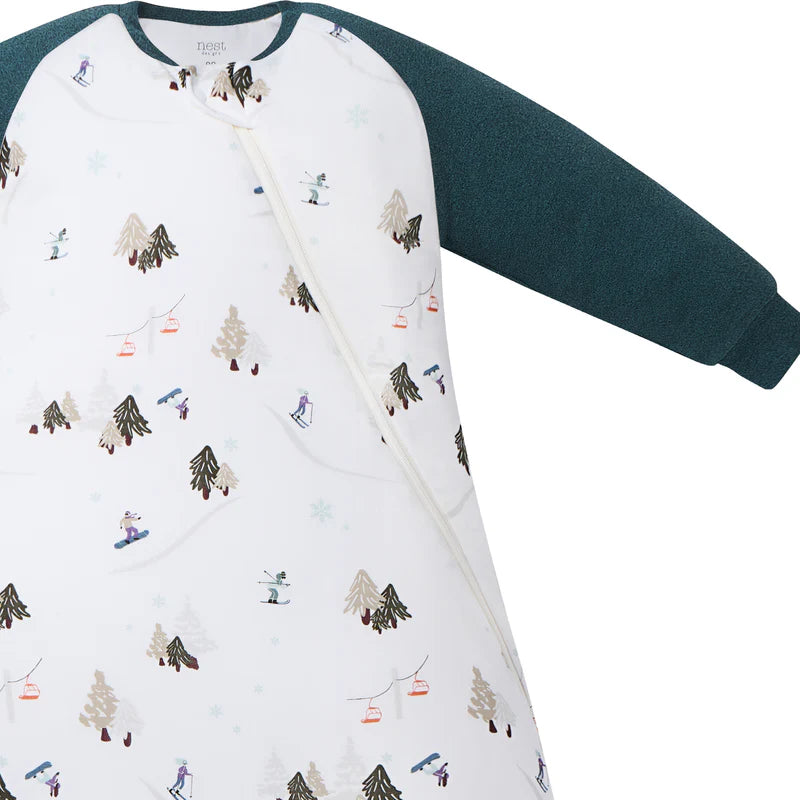 Nest Designs 2.5 TOG Bamboo Raglan Long Sleeve Sleep Bag | Chills N Thrills