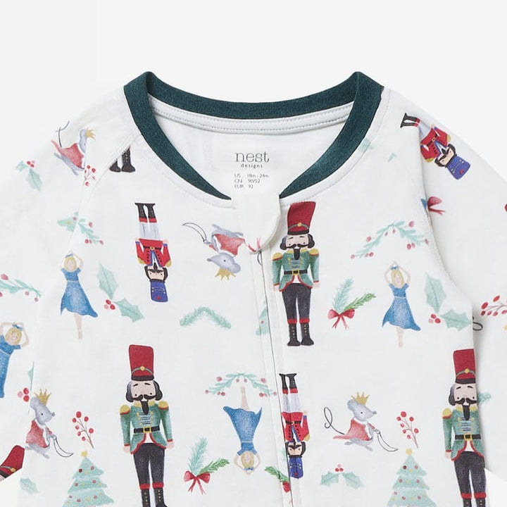 Nest Designs Cotton Footless Sleeper | Nutcracker