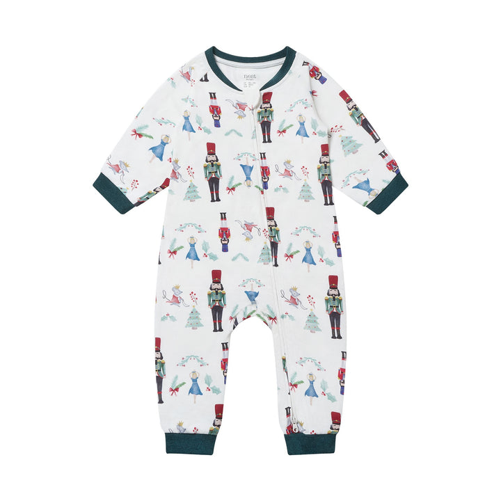 Nest Designs Cotton Footless Sleeper | Nutcracker