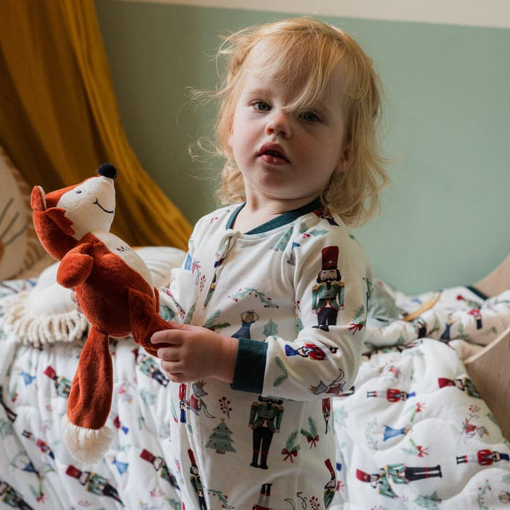 Nest Designs Cotton Footless Sleeper | Nutcracker