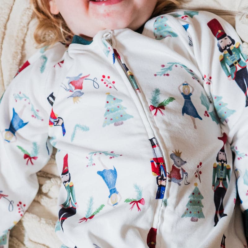Nest Designs Cotton Footless Sleeper | Nutcracker