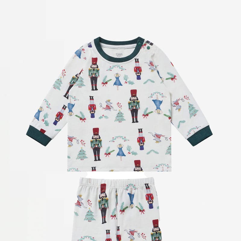 Nest Designs Cotton Two-Piece PJ | Nutcracker