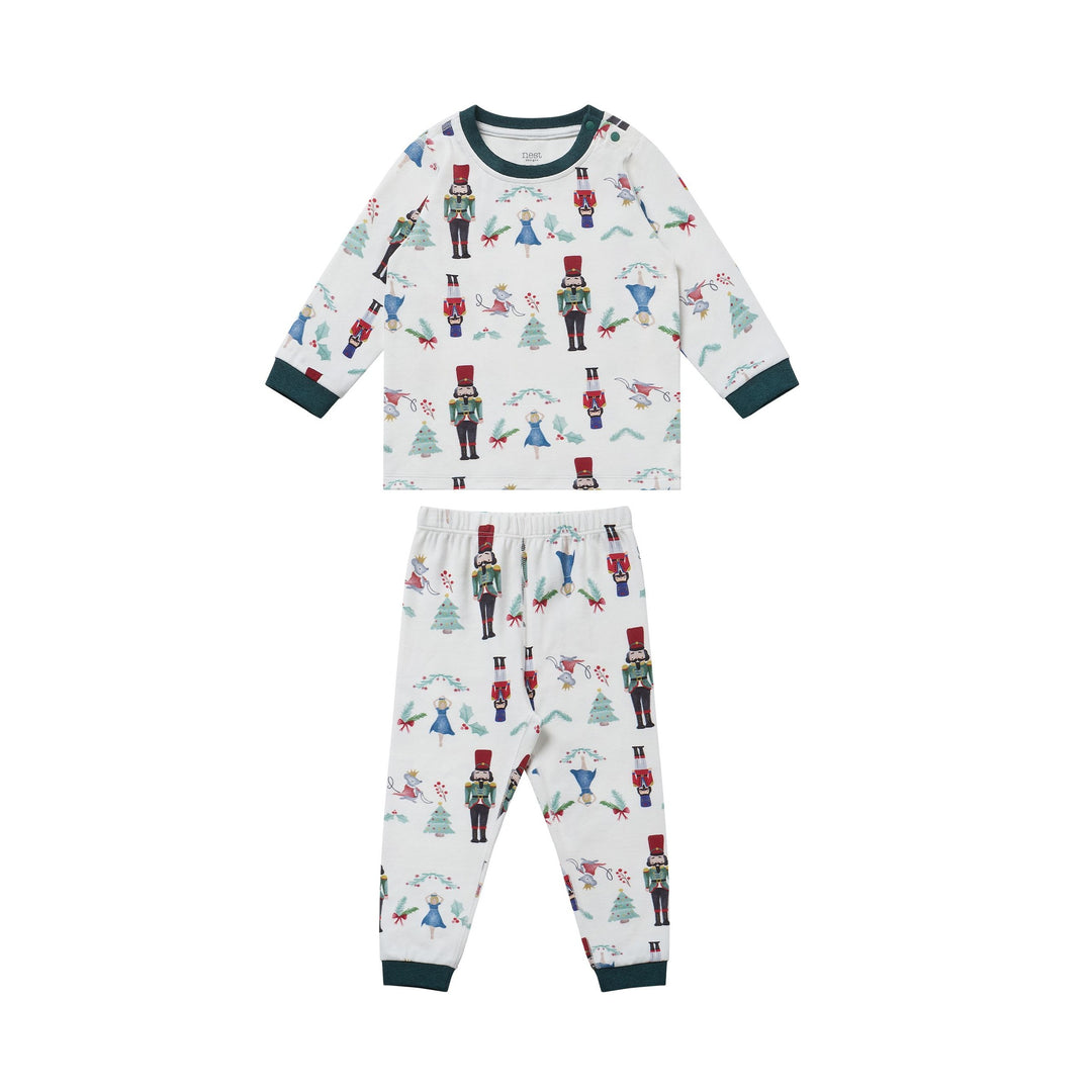 Nest Designs Cotton Two-Piece PJ | Nutcracker