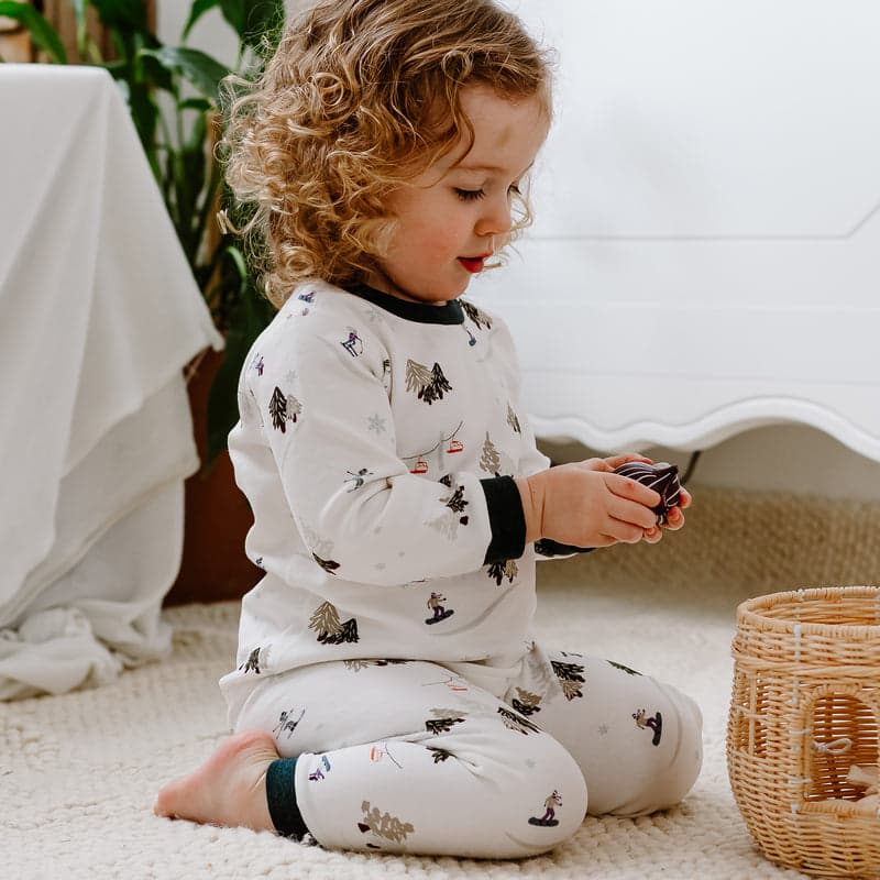 Nest Designs Organic Cotton Two-Piece PJ | Chills N' Thrills