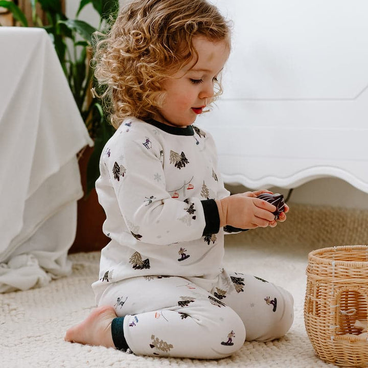 Nest Designs Organic Cotton Two-Piece PJ | Chills N' Thrills