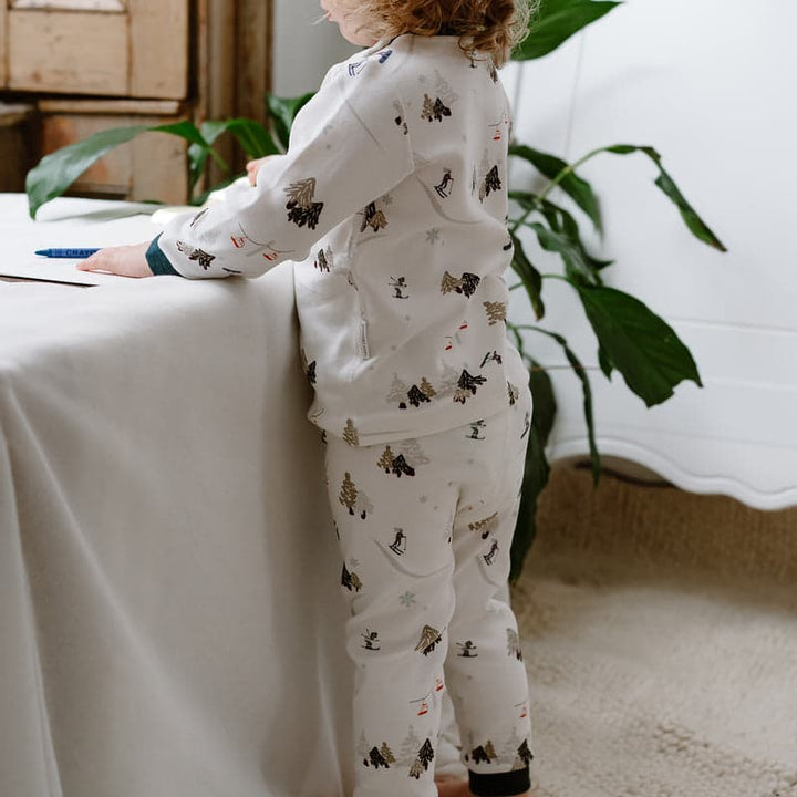 Nest Designs Organic Cotton Two-Piece PJ | Chills N' Thrills