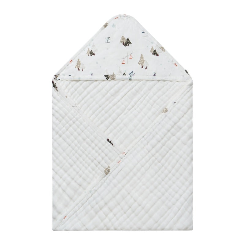 Hooded Toddler Towel (Organic Cotton) - Chills N Thrills