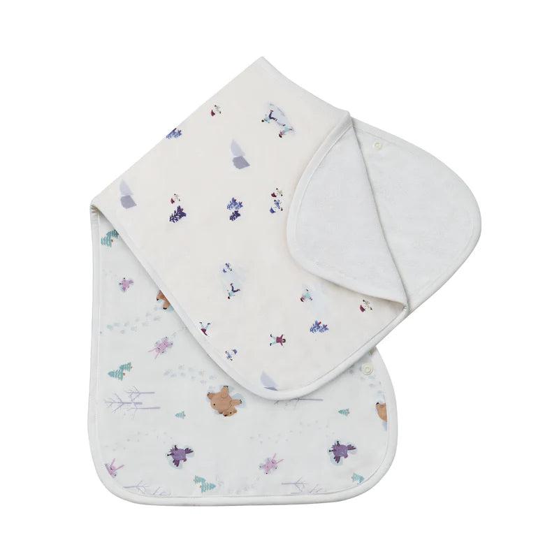 Burp n' Bib (2 Pack) | Snow Buddies