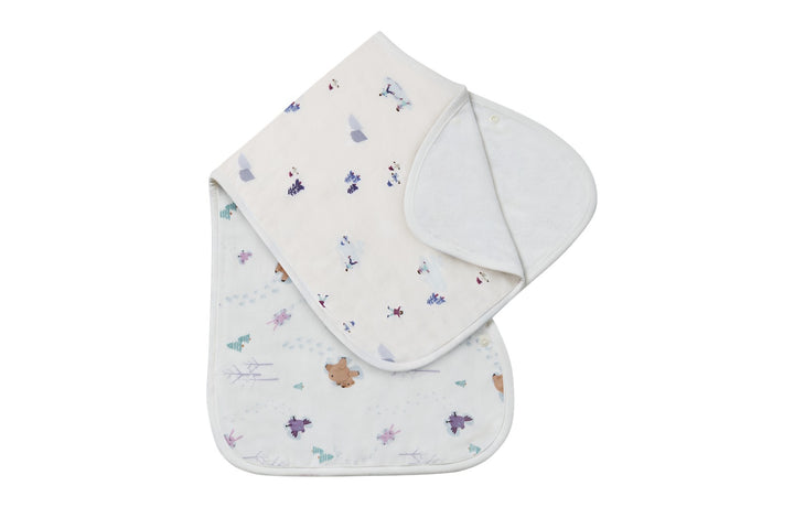 Burp n' Bib (2 Pack) | Winter Fun
