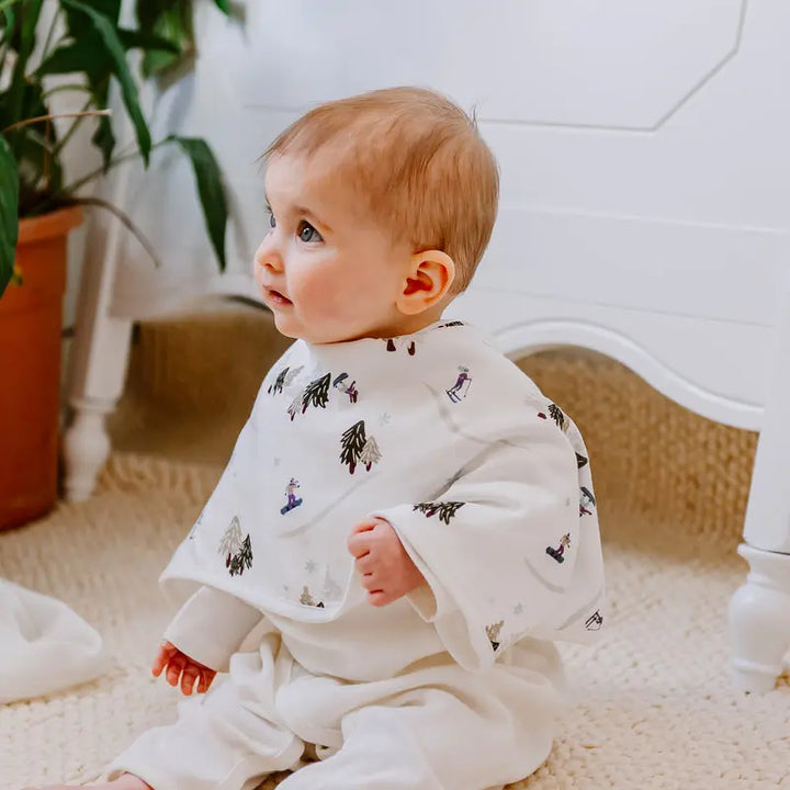 Burp n' Bib (2 Pack) | Winter Fun