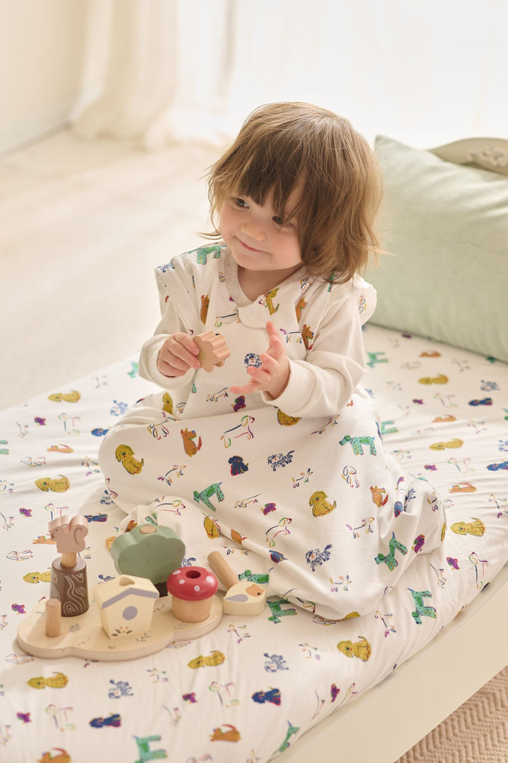 Nest Designs 1.0 TOG Removable Sleeve Sleep Bag – Bingo