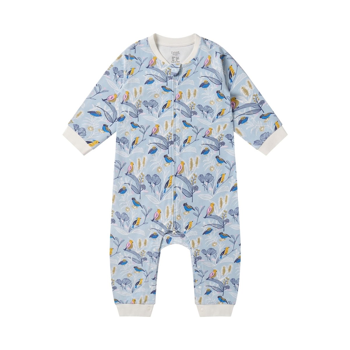 Nest Designs Long Sleeve Romper – Alouette - Nest and Sprout-Nest Designs