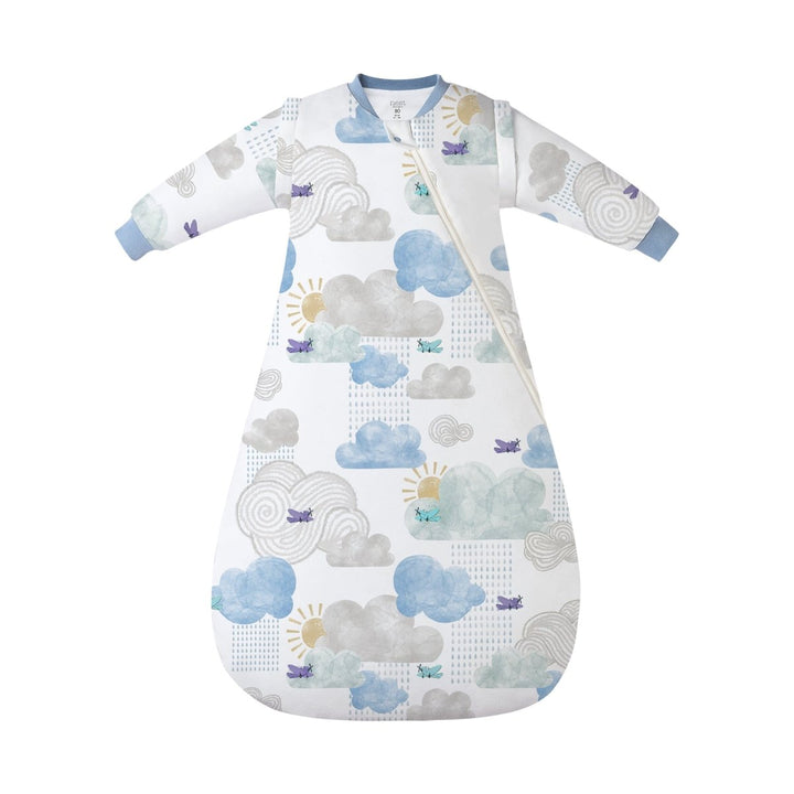 Nest Designs 1.0 TOG Removable Sleeve Sleep Bag – Fluffy Puffs - Nest and Sprout - Nest Designs