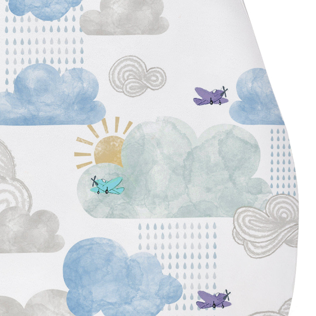 Nest Designs Startle Stop 0.5 TOG Sleep Bag | 0-6 Months in Fluffy Puffs